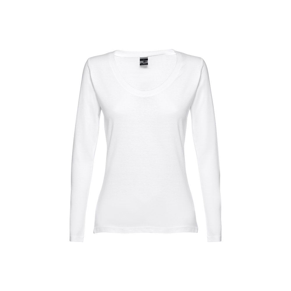T-shirt Cintada Manga Comprida para Senhora THC Bucharest Women WH