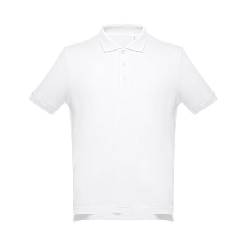 Polo Masculino THC ADAM WH Manga Curta Algodão Branco