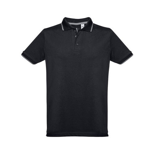 Polo Bicolor Homem em Algodão THC ROME