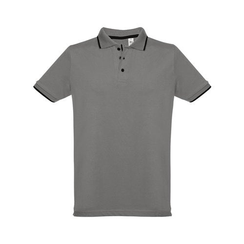 Polo Bicolor Homem em Algodão THC ROME