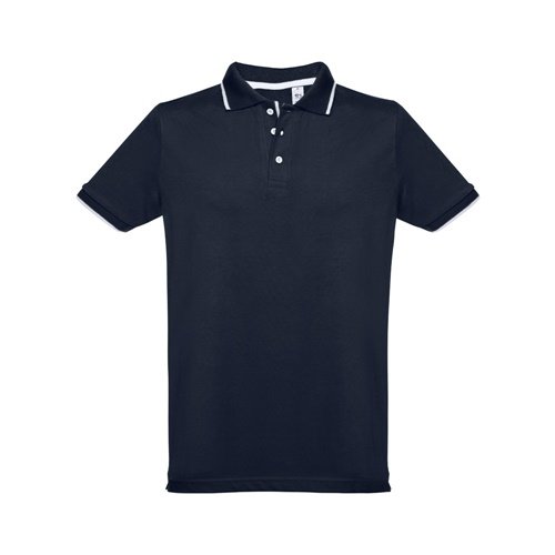 Polo Bicolor Homem em Algodão THC ROME