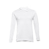 Polo Homem Manga Comprida em Algodão Cardado THC BERN WH