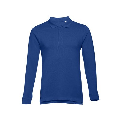 Polo de Manga Comprida para Homem em Algodão Cardado THC BERN