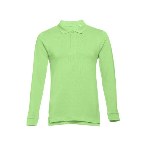 Polo de Manga Comprida para Homem em Algodão Cardado THC BERN