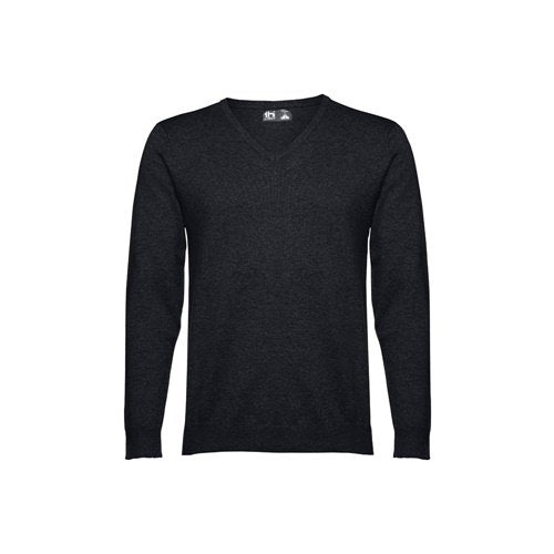 Pullover THC MILAN Homem com Decote em V em Algodão e Poliamida