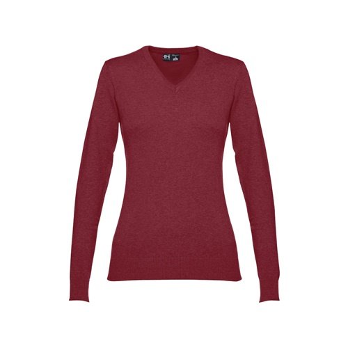 Pullover THC Milan para Senhora com Decote em V, Algodão e Poliamida
