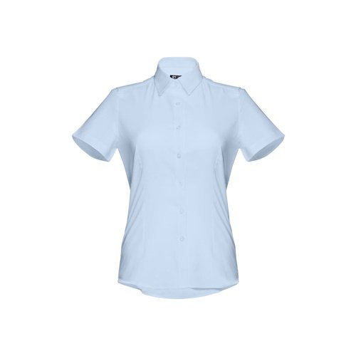 THC London Women - Camisa Oxford Manga Curta Senhora