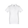 Polo Infantil Unissexo THC Adam Kids Manga Curta Branco