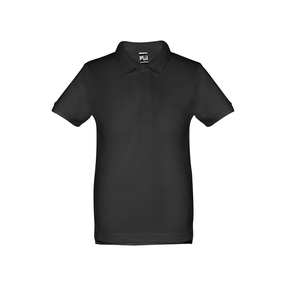 Polo Unissexo para Criança THC ADAM KIDS em Algodão Manga Curta