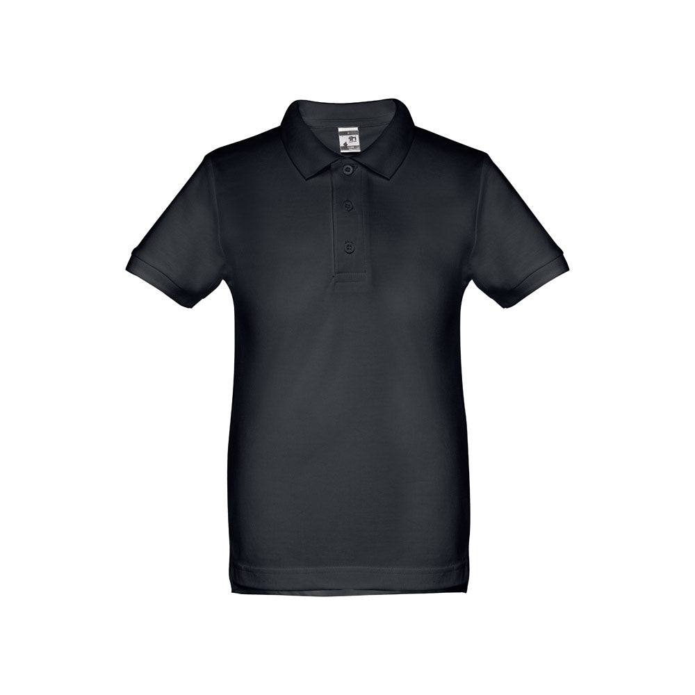 Polo Unissexo para Criança THC ADAM KIDS em Algodão Manga Curta
