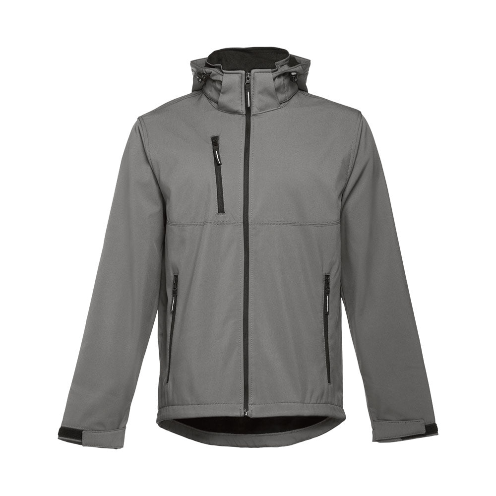 Casaco Softshell THC Zagreb para Homem com Capuz Removível
