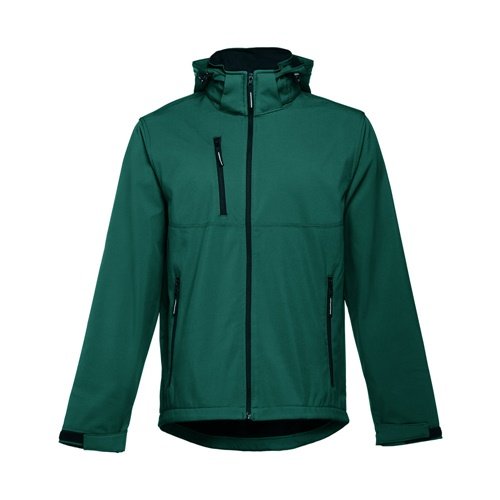 Casaco Softshell THC Zagreb para Homem com Capuz Removível