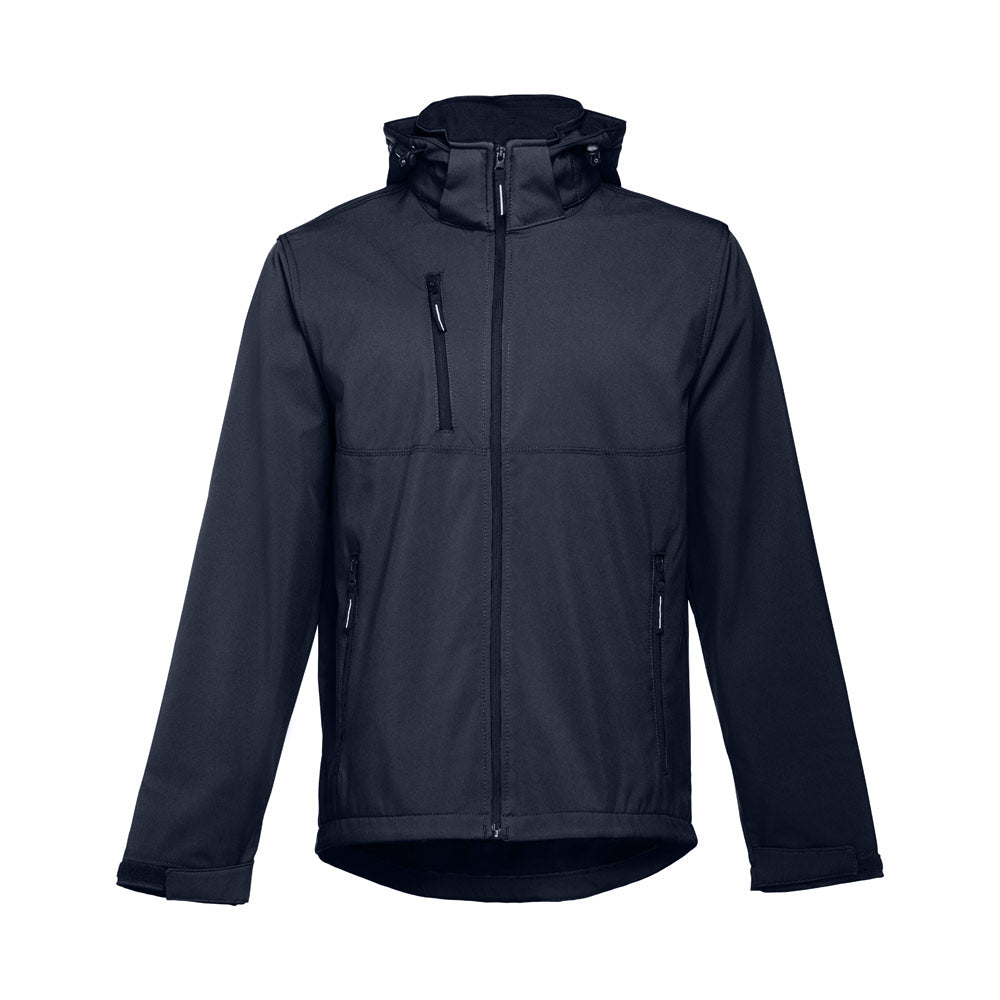 Casaco Softshell THC Zagreb para Homem com Capuz Removível