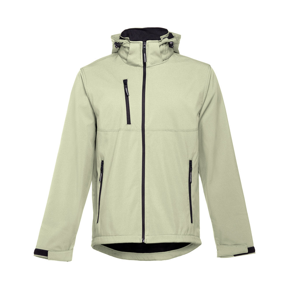 Casaco Softshell THC Zagreb para Homem com Capuz Removível