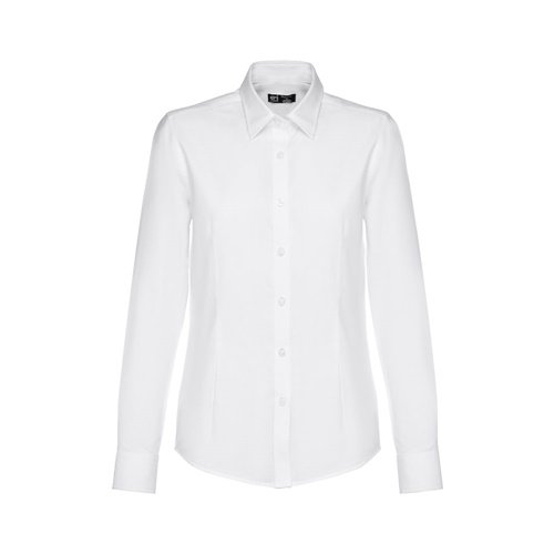 Camisa Oxford Manga Comprida para Senhora THC Tokyo Women - Branca