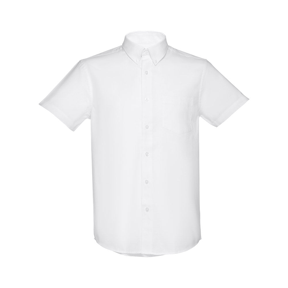 Camisa Oxford Manga Curta THC London WH para Homem - Branca