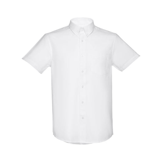 Camisa Oxford Manga Curta THC London WH para Homem - Branca