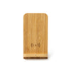 Carregador Sem Fios em Bambu Natural