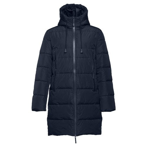 Parka Longa Unissexo THC BRUSSELS Acolchoada com Capuz