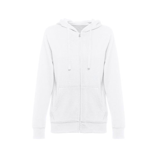 Sweatshirt Senhora THC Amsterdam Women WH com Capuz e Fecho