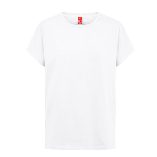 T-shirt Regular Feminina THC Sofia em Algodão Sustentável Branco