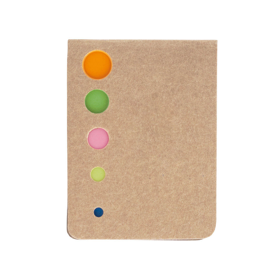 Mini Notas Pegajosas Ecológicas com Tampa