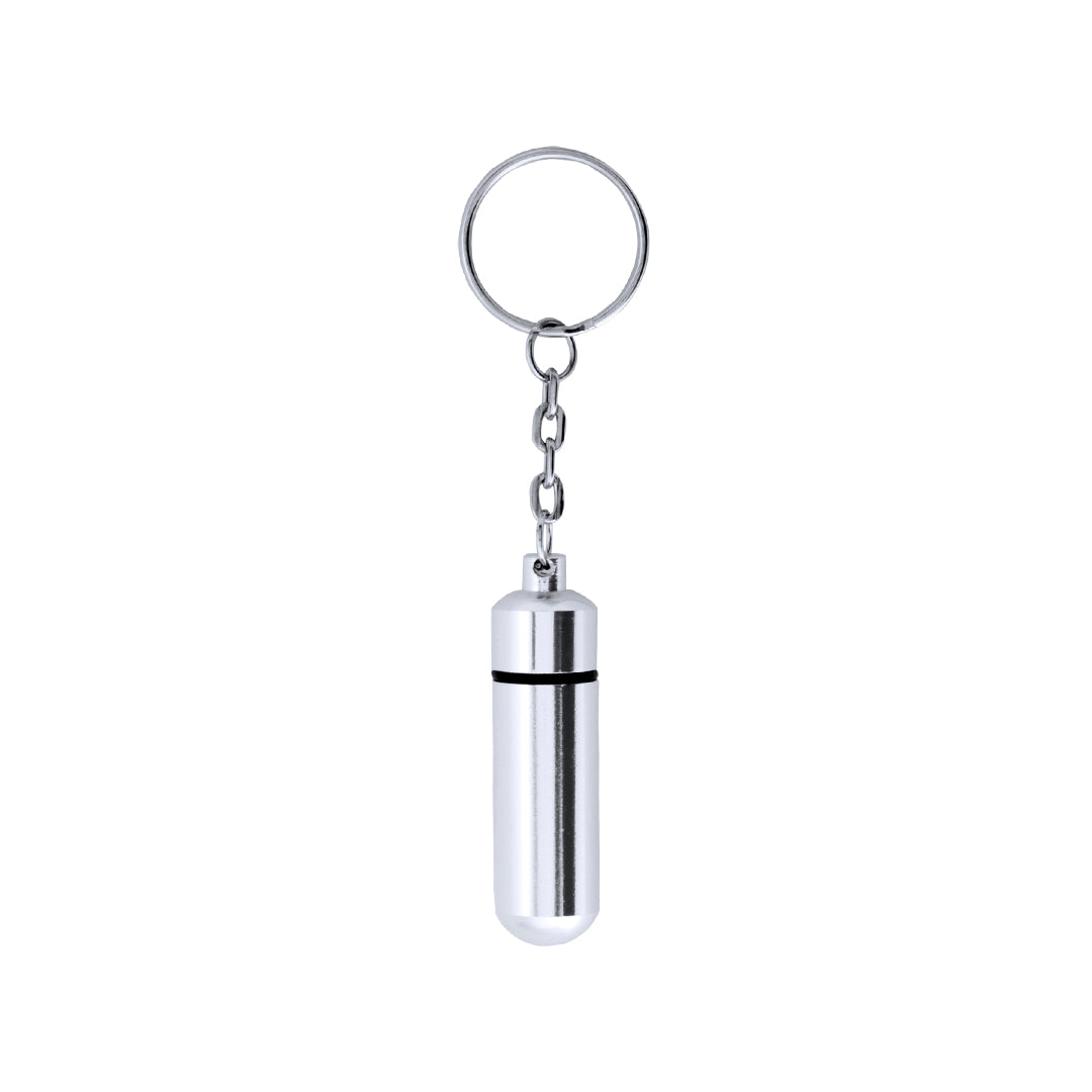 Porta-chaves Pastillero Aluminio Elegante e Prático