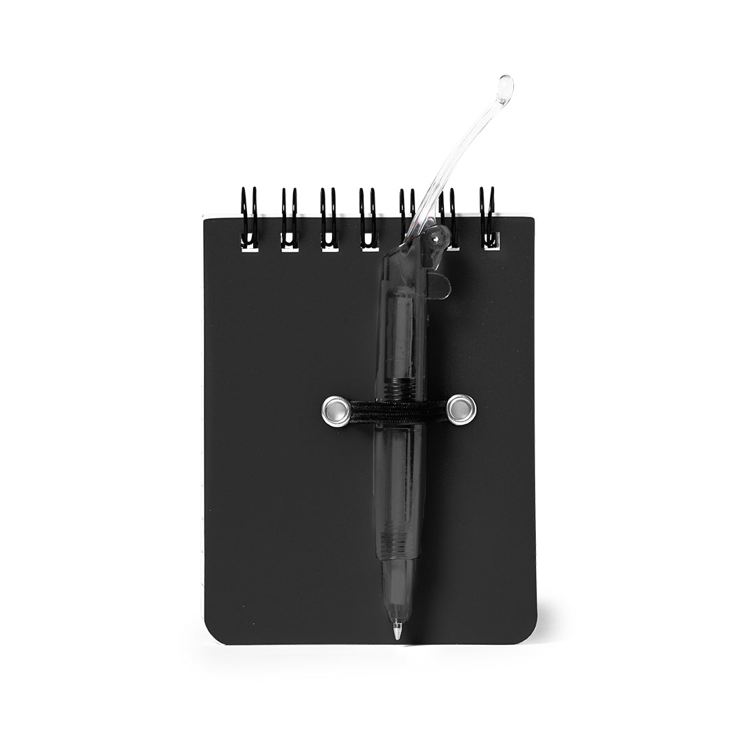 Mini Anel de Notebook Colorido com Caneta