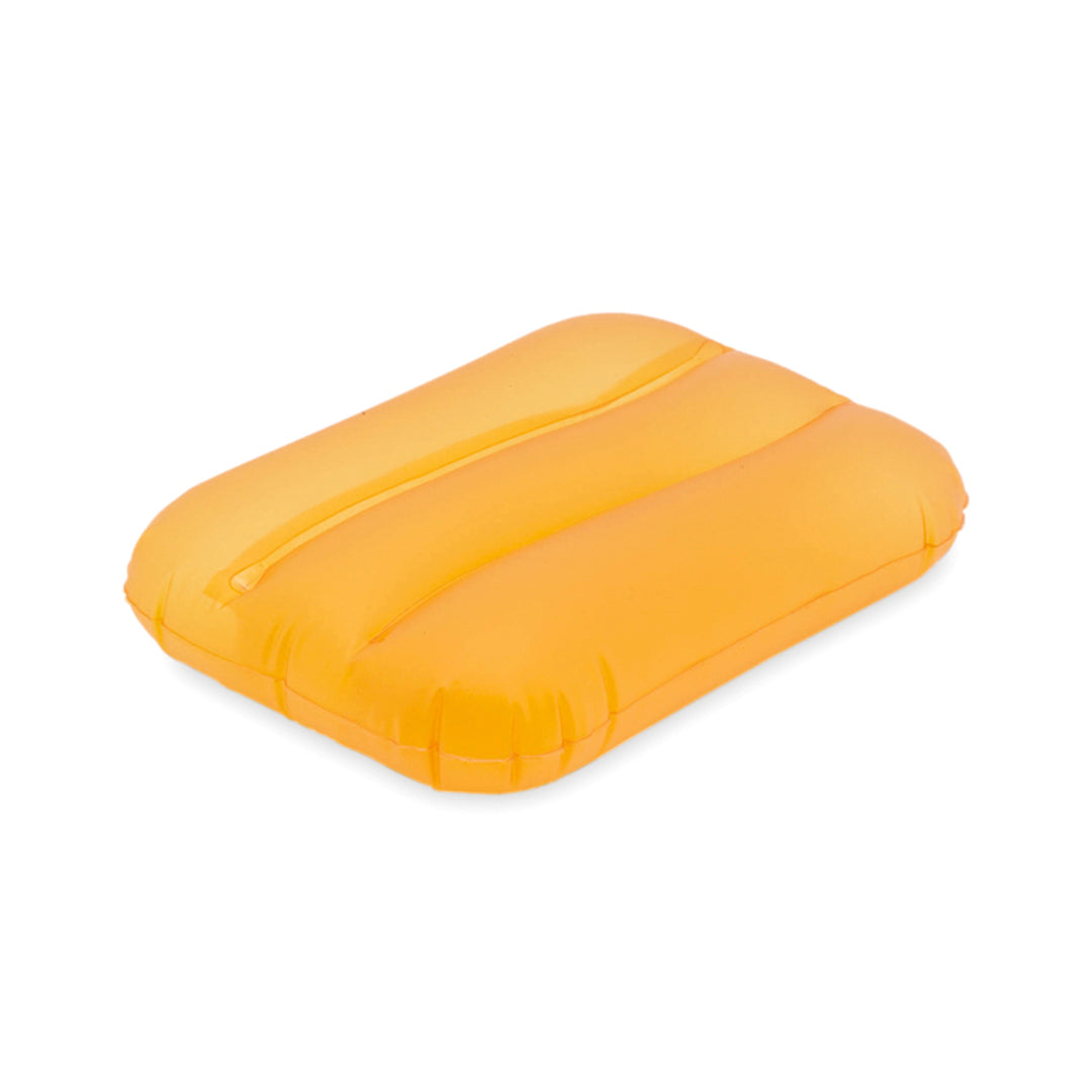 Travesseiro Inflável PVC Resistente em Cores Vibrantes