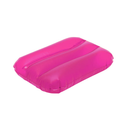 Travesseiro Inflável PVC Resistente em Cores Vibrantes