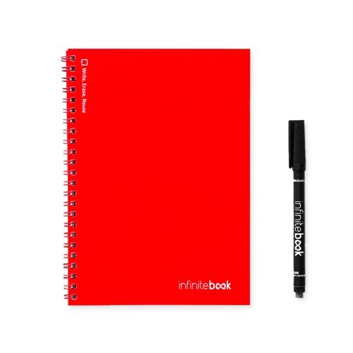 Infinitebook A5 com 15 Páginas Brancas e Capa Flexível