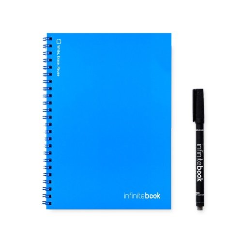 Infinitebook A5 com 15 Páginas Brancas e Capa Flexível