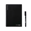 Infinitebook Lined A5 com capa flexível e 15 páginas pautadas estilo quadro branco
