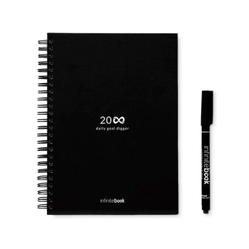Starter Kit Infinite Planner A5 com Diário Reutilizável e Acessórios