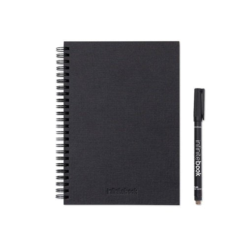 Starter Kit Infinitebook A5 Planner Texture com Kit de Limpeza e Acessórios