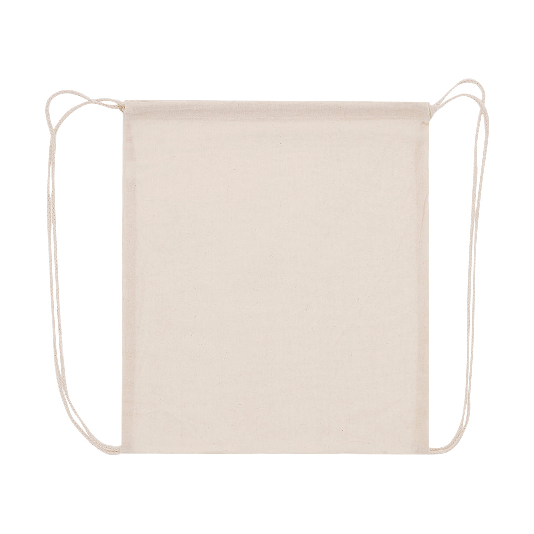Saco Mochila Ecológico em Algodão Natural