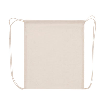 Saco Mochila Ecológico em Algodão Natural