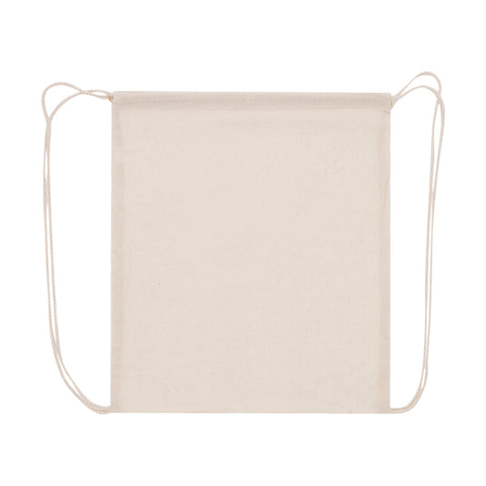 Saco Mochila Ecológico em Algodão Natural