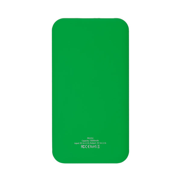 Powerbank de Plástico 10000mAh com Luz LED