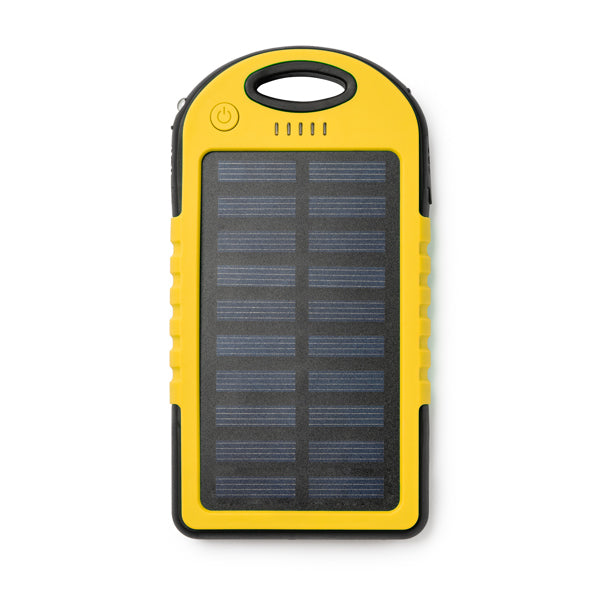 Powerbank Solar de Plástico 5000mAh