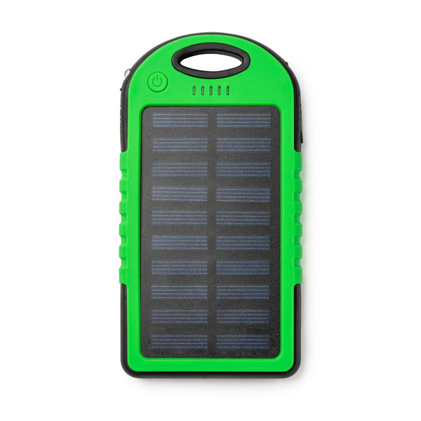 Powerbank Solar de Plástico 5000mAh
