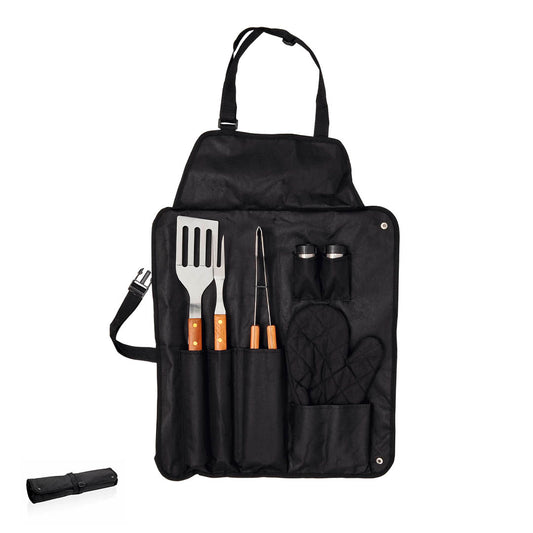 Conjunto de Churrasco Completo com 7 Acessórios