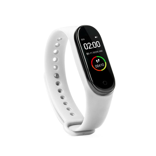 Pulseira de Atividade em Silicone com Monitor de Saúde