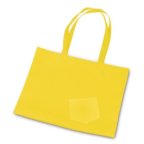 Saco de compras em non-woven 80 g/m² 430x330x75 mm