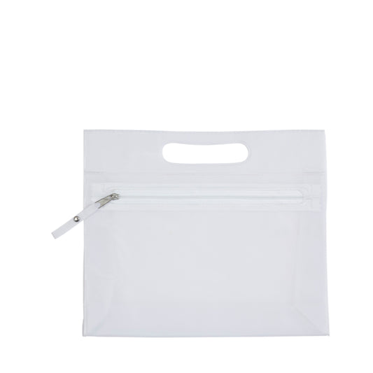 Bolsa de Beleza em PVC Translúcido Brilhante