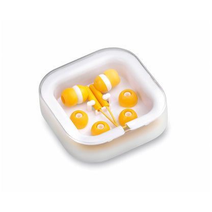 Auriculares Intraurais Bicolor Confortáveis