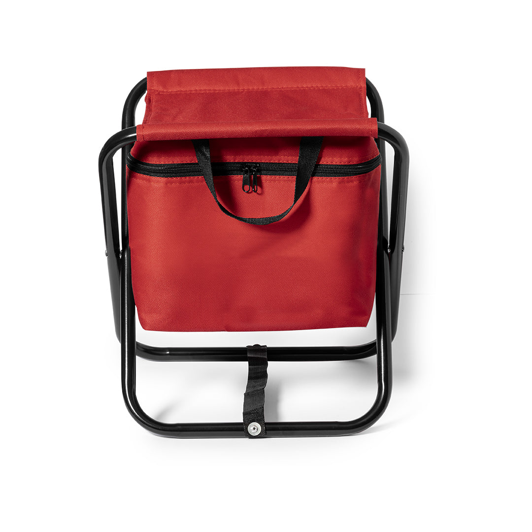 Cadeira Dobrável com Bolsa Isotérmica Embutida