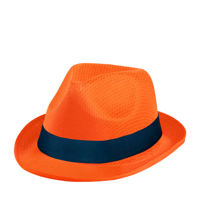 Chapéu de Poliéster em Cores Vibrantes