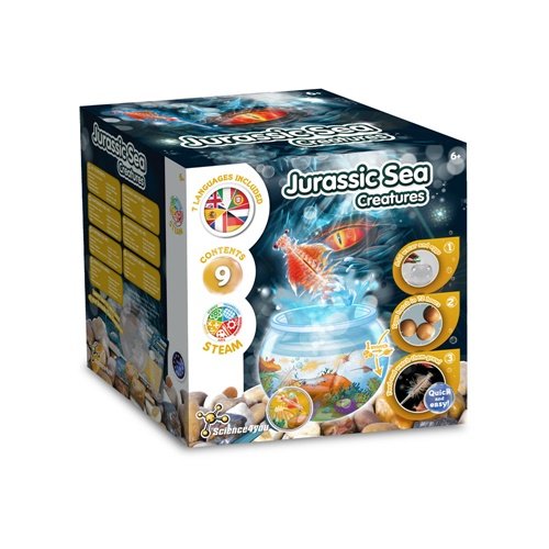 Jurassic Pets Kit I – Jogo Educativo para Explorar Animais Aquáticos Pré-Históricos
