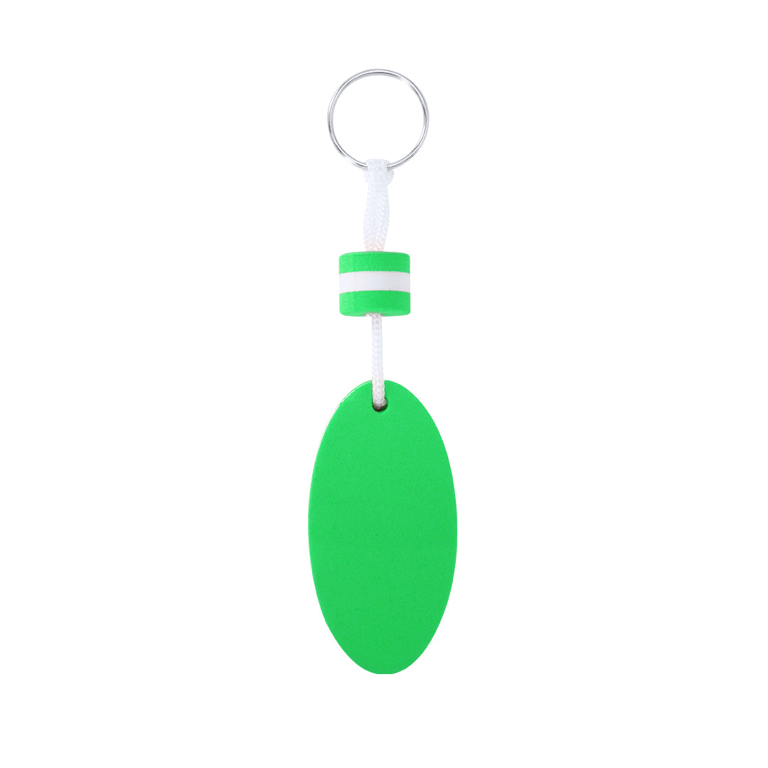 Chaveiro Flutuante Bicolor em EVA Divertido